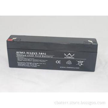 ABS AGM SMF VRLA SLA Sealed Lead Acid Battery 12V 2.3AH Wit
